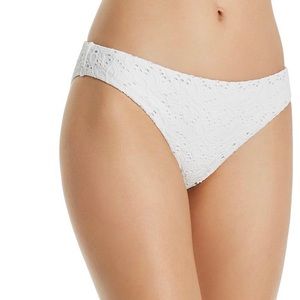 RED CARTER HIPSTER BIKINI BOTTOMS (M)